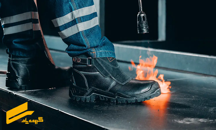 مهمترین ویژگی‌های کفش ایمنی نسوز