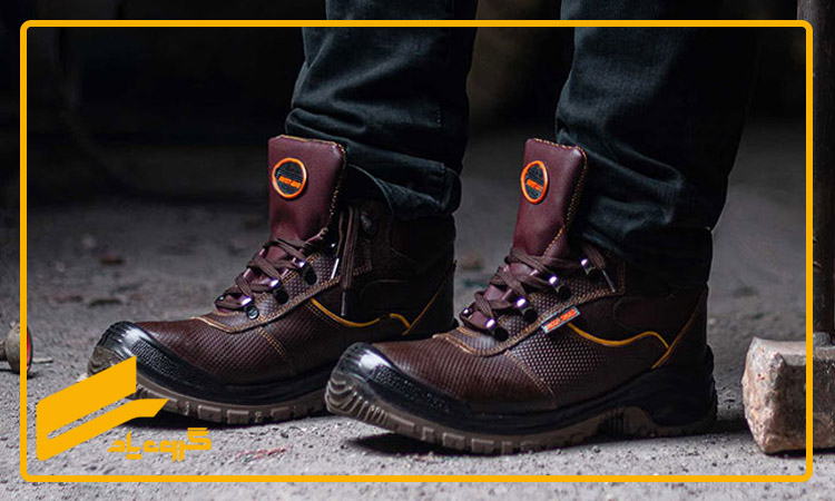 نمادهای مقاومت در برابر لغزش کفش ایمنی