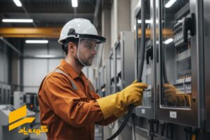 لباس کار مناسب برق کاران صنعتی