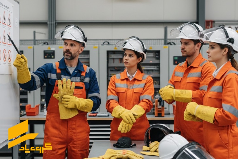 لباس کار مناسب برق کاران صنعتی
