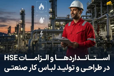 استانداردهای HSE در تولید لباس کار صنعتی